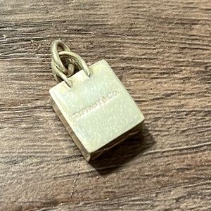 Tiffany & Co Sterling Silver Shopping Bag Charm
